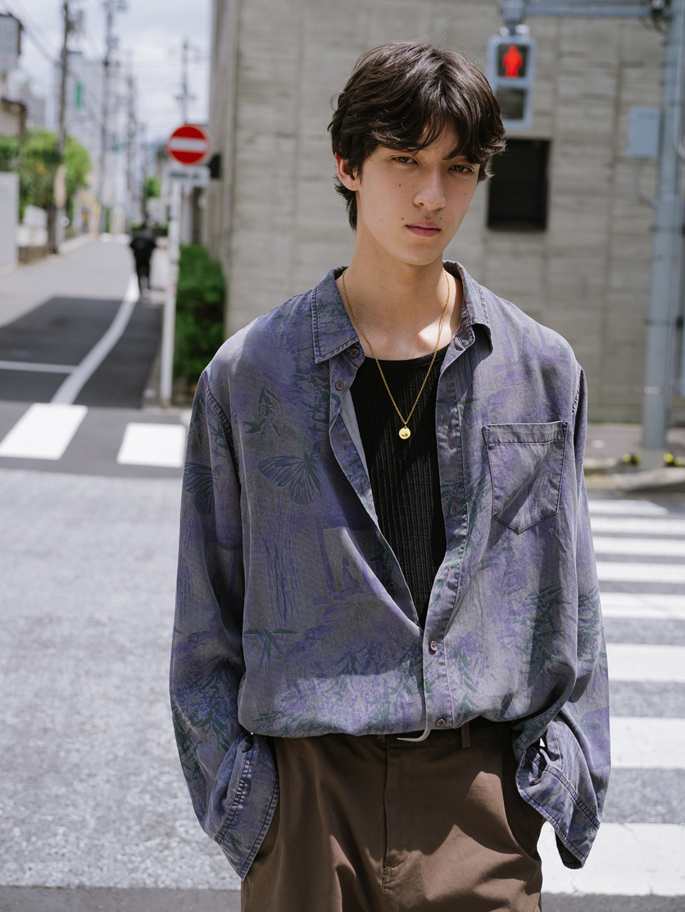 pattern shirts TS24fw001